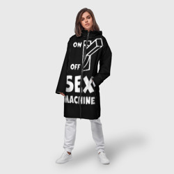 Женский дождевик 3D Sex machine с выключателем - фото 2