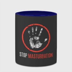 Кружка с полной запечаткой Stop masturbation - фото 2