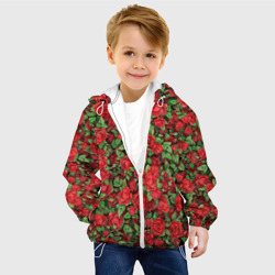 Детская куртка 3D Букет алых роз - фото 2