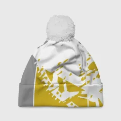 Шапка 3D c помпоном Snowmobile qube
