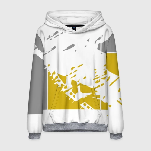 Мужская толстовка 3D Snowmobile qube
