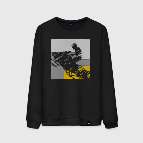 Мужской свитшот хлопок Snowmobile qube