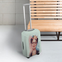 Чехол для чемодана 3D Фрида Кало де Ривера - фото 2
