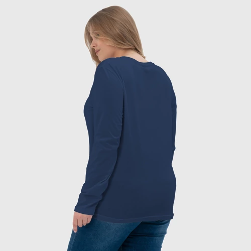 Женский лонгслив хлопок Такса - охрана - фото 7