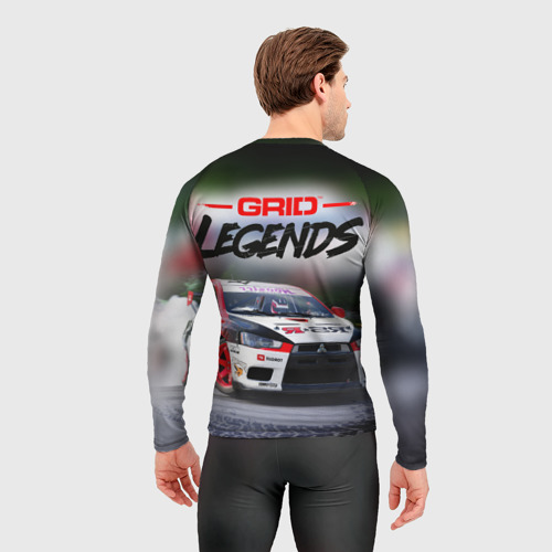 Мужской рашгард 3D Grid-Legends car, цвет 3D печать - фото 4