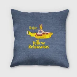 Подушка 3D On a Yellow Submarine 3D