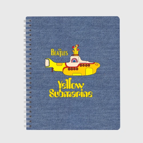 Тетрадь On a Yellow Submarine 3D