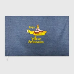 Флаг 3D On a Yellow Submarine 3D