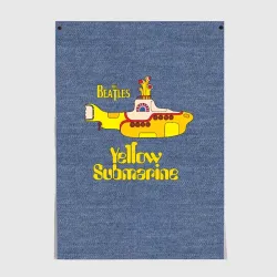 Постер On a Yellow Submarine 3D