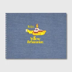 Альбом для рисования On a Yellow Submarine 3D