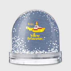 Игрушка Снежный шар On a Yellow Submarine 3D
