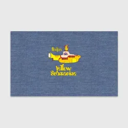 Бумага для упаковки 3D On a Yellow Submarine 3D