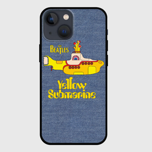 Чехол для iPhone 13 mini On a Yellow Submarine 3D