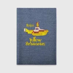Обложка для автодокументов On a Yellow Submarine 3D