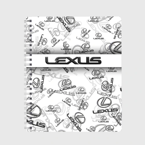 Тетрадь Lexus Big emblema pattern
