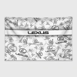 Флаг-баннер Lexus Big emblema pattern