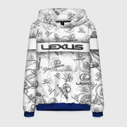 Мужская толстовка 3D Lexus Big emblema pattern