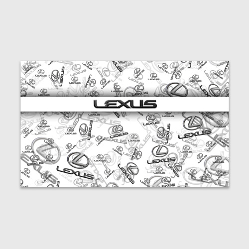 Бумага для упаковки 3D Lexus Big emblema pattern