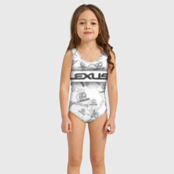 Детский купальник 3D Lexus Big emblema pattern