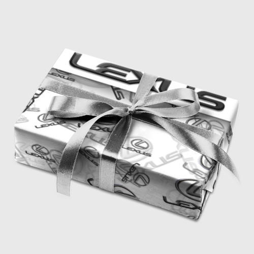 Бумага для упаковки 3D Lexus Big emblema pattern - фото 5
