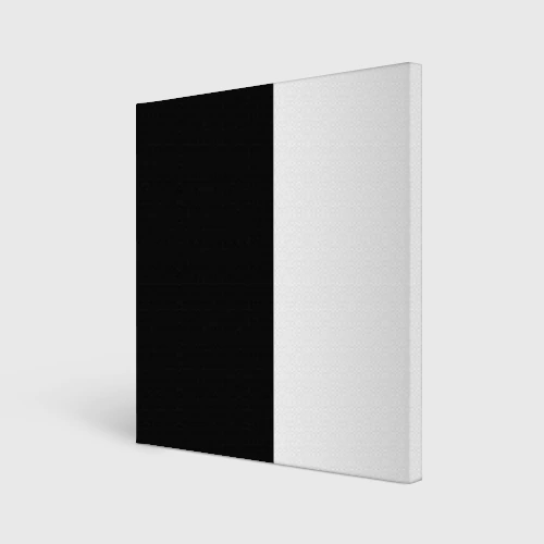 Холст квадратный Black and white чб