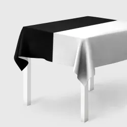 Скатерть 3D Black and white чб