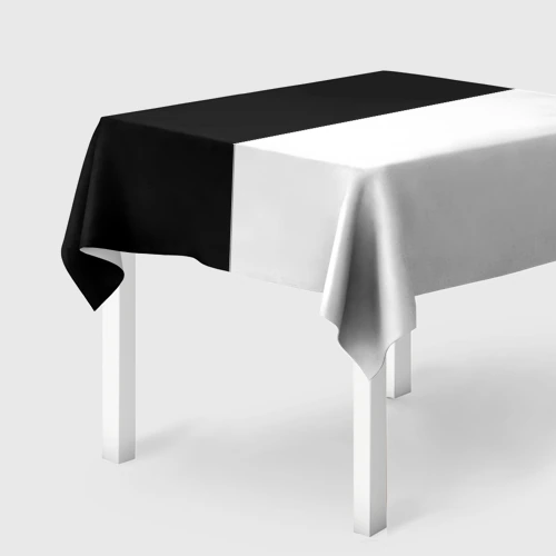 Скатерть 3D Black and white чб