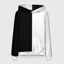 Женская толстовка 3D Black and white чб