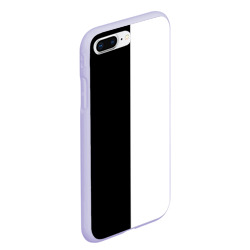 Чехол для iPhone 7Plus/8 Plus матовый Black and white чб - фото 2