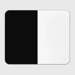 Прямоугольный коврик для мышки Black and white чб