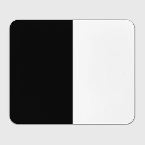 Прямоугольный коврик для мышки Black and white чб