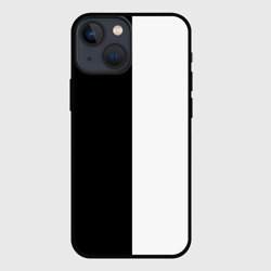 Чехол для iPhone 13 mini Black and white чб