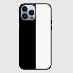 Чехол для iPhone 13 Pro Max Black and white чб
