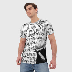 Мужская футболка 3D DEAD INSIDE | 1000-7 - фото 2