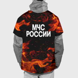Накидка на куртку 3D МЧС России огонь