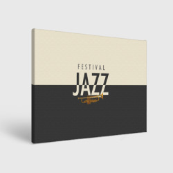 Холст прямоугольный Jazz festival