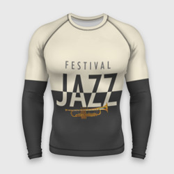 Мужской рашгард 3D Jazz festival