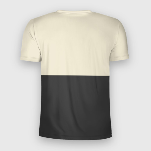 Мужская футболка 3D Slim с принтом JAZZ FESTIVAL, вид сзади #1