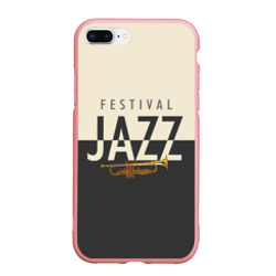 Чехол для iPhone 7Plus/8 Plus матовый Jazz festival
