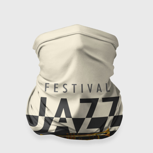 Бандана-труба 3D Jazz festival, цвет 3D печать