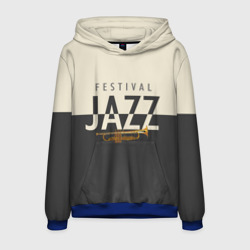 Мужская толстовка 3D Jazz festival