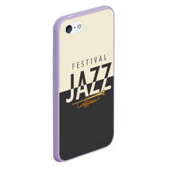 Чехол для iPhone 5/5S матовый Jazz festival - фото 2
