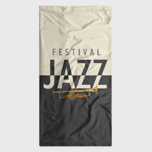 Бандана-труба 3D Jazz festival, цвет 3D печать - фото 7