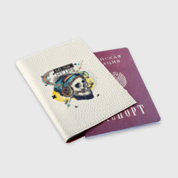Обложка для паспорта матовая кожа Музыка Моя Жизнь Music My Life - фото 2