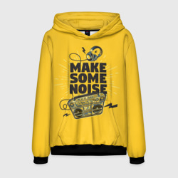 Мужская толстовка 3D Make Some Noise музыка