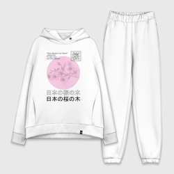 Женский костюм хлопок Oversize Sakura in Japanese style