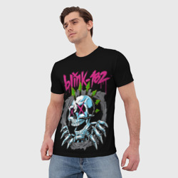 Мужская футболка 3D Blink 182 Блинк 182 - фото 2