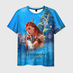 Мужская футболка 3D Horizon подводный мир