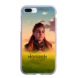 Чехол для iPhone 7Plus/8 Plus матовый Horizon forbidden west   Aloy