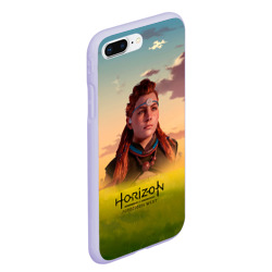 Чехол для iPhone 7Plus/8 Plus матовый Horizon forbidden west   Aloy - фото 2